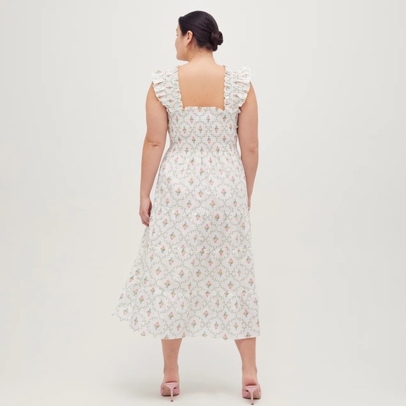 The Ellie Nap Dress - Pastel Trellis - Picture 4 of 4